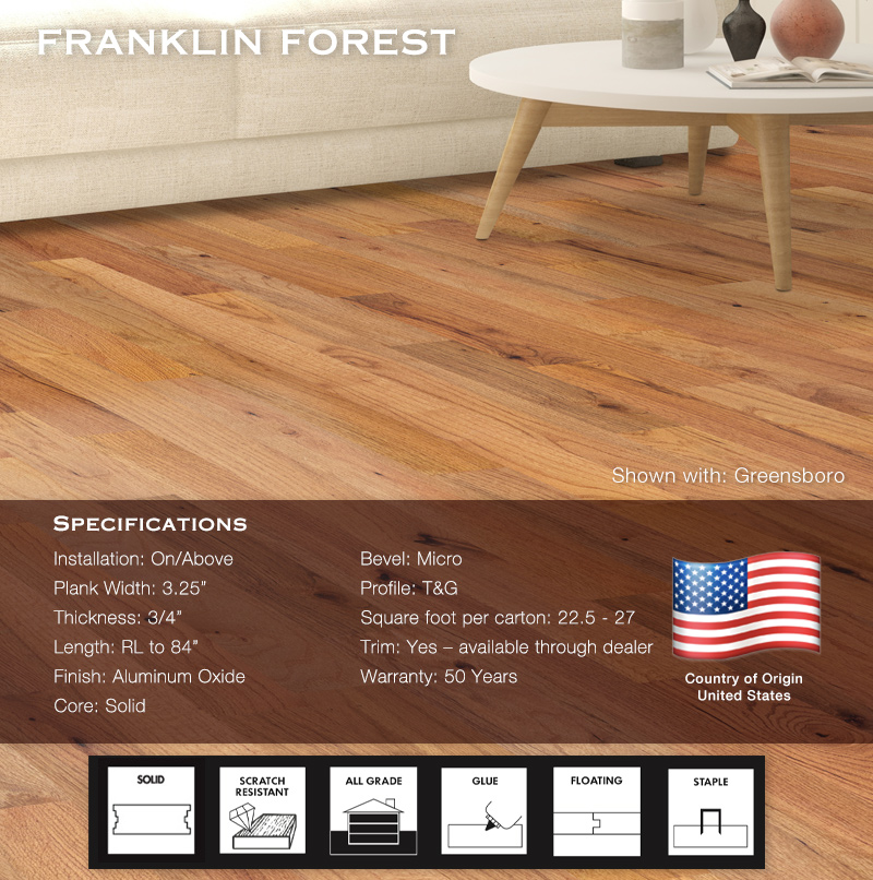 Franklin-Forest American Local Living Collection